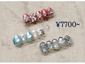 イーネイル(e-NAIL)/☆夏の定額制Art☆ ¥7700~