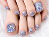 ［Foot］キラキラフラッシュ／ホログラム