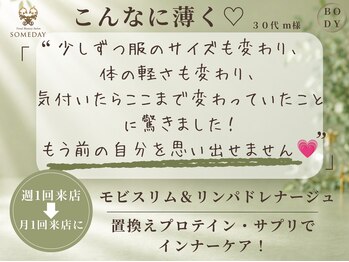 サムデイプレミアム 白金店(SOMEDAY PREMIUM)/BODY