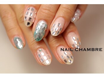 ネイル シャンブル(nail CHAMBRE)/箔×ホログラム