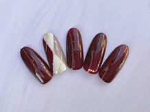 メリーアン(Merry Anne)/アーガイル柄ネイル