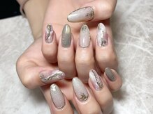 レディグリッター(Lady glitter)/春色ニュアンスアート