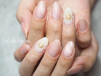 お花ネイル