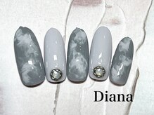 ディアナ ひたちなか高場店(DIANA)/定額ネイル　6600円　B-104