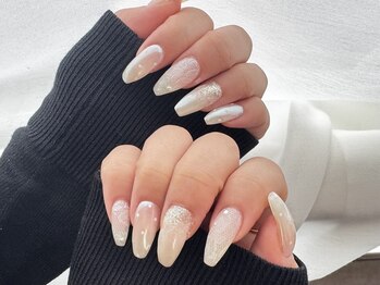 ペアリング(Pairing nail&eyelash)/free art 90min/レースネイル