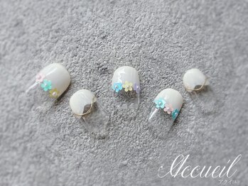 アクイユ ユノトレ 表参道店/7月季節限定6種デザイン￥8480
