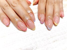 【パラジェル】カラーフレンチ