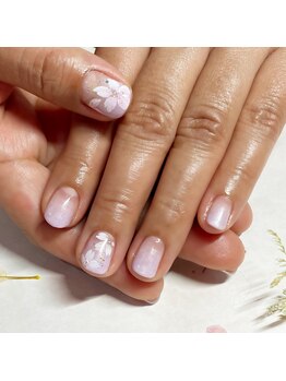 リマ(Lima)/桜ネイル