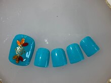 ネイルサロンアンドスクール ブロッサ(BLOSSA)/フット定額¥6600