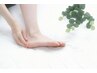 【大人気】かかと角質ケア＋フットネイル（デザインあり）￥6,900→￥5,950