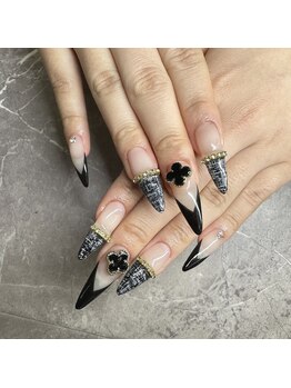 チャイ 大阪上本町店(chai)/ブラックネイル