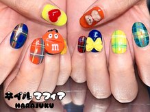 ネイルマフィア 原宿(NAIL MAFIA)/バレンタインネイル/チョコ　　