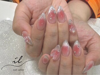 イル 神戸店/チークマグネットネイル