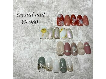 クリスタルネイル ゆめタウン博多店(CRYSTAL NAIL)/定額キャンペーン　¥9980