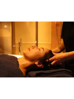 ヘッドスパで癒されたい