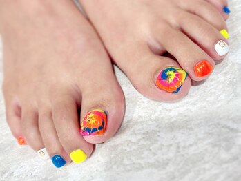 ウカ ひばりが丘(UKA)/カラフルフットネイル