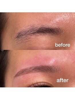 ヴァイス(VAICE)/間引き込/ふんわり眉/眉カラー