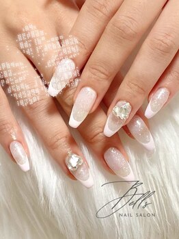 ベルズ(bells)/パステルピンクフレンチ