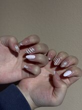 アルーマテラ 横浜店(Allma.TERRA .)/手描きアート　雪の結晶