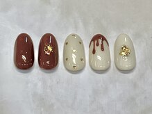 キャンアイドレッシー 徳島店/バレンタインネイル