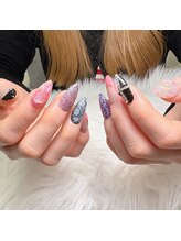 グリッター(Glitter)/持ち込みデザインネイル