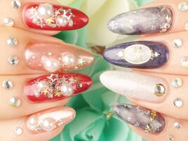 冬☆ゴージャスネイル