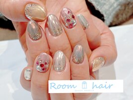 5カラーミラーネイル