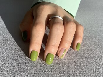アンドココ 下北沢店(And & coco.)/ピスタチオネイル