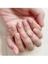 ナナネイル(Nana.Nail)/シンプルシェルネイル