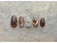 エンジェリック カラーズ(Angelic colors)/ぷっくりフラワーネイル