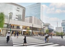 プリート 銀座店(Pulito)/外堀通りを右に曲がる