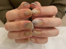 アイネイルズ 天神今泉店(I-nails)/【Yuka.t】淡めもやもや