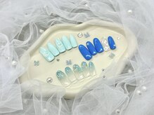 エルーシェ 荻窪店(Nail&Eyelash Ercher)/ブルーネイル