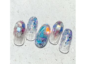 ネイルアンドまつげ リュフェール 五反田(Nail Lufaire)/夏ネイル