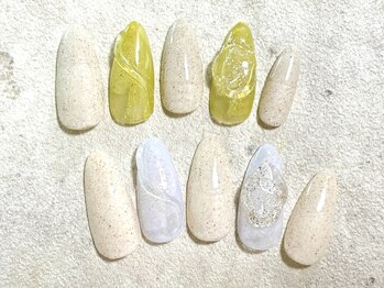 マベル(Ma belle)/7.8月マベルキャンペーンネイル