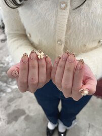 ヒョウ柄ネイル