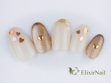 エリクサーネイル 神田(Elixir Nail)/シンプル / クーポン使用