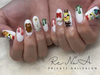 リノア(Re:NoA)/クリスマスネイル