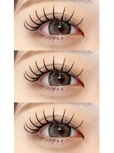 モアナアイラッシュ バイヘッドライト 春日部店(Moana eyelash by HEADLIGHT)/フラットラッシュ180本