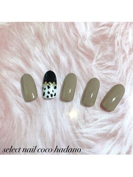 セレクトネイル ココ 秦野店(SELECT NAIL COCO)/ハンド　ダルメシアン