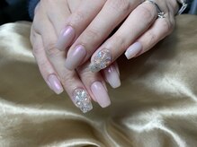 アドレーション(Adoration)/ピンクオーロラパウダーネイル