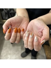 アシメ×テラコッタ