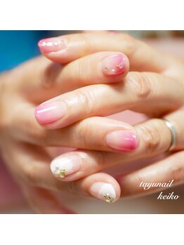 たゆ ネイル(たゆnail)/フラワーデザインネイル