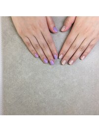 アシメワンカラー