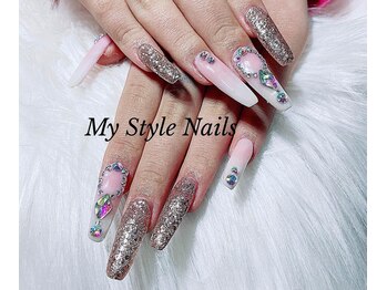 マイ スタイル ネイルズ(My Style Nails)/デザインスカルプ１２０分コース
