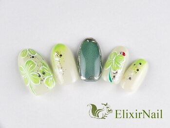 エリクサーネイル 池袋(Elixir Nail)/定額c やり放題/クーポン使用
