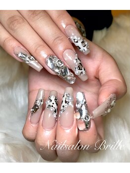 エスフィーネイルサロン ブリーユ(Esfy nailsalon Brille)/ヒョウ柄ネイル