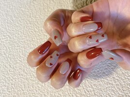 バレンタインネイルコース