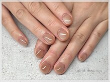 プチムトン 鶯谷店(petit mouton)/【シンプルマグネットネイル】