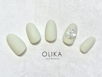 オリカ(OLIKA)の写真/シンプルでも大人上品なデザインがお好きな方に◎手元を美しく魅せてくれるデザインをご提供いたします！
